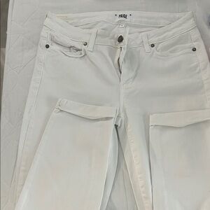 PAIGE Women's Crisp White Skinny Jeans